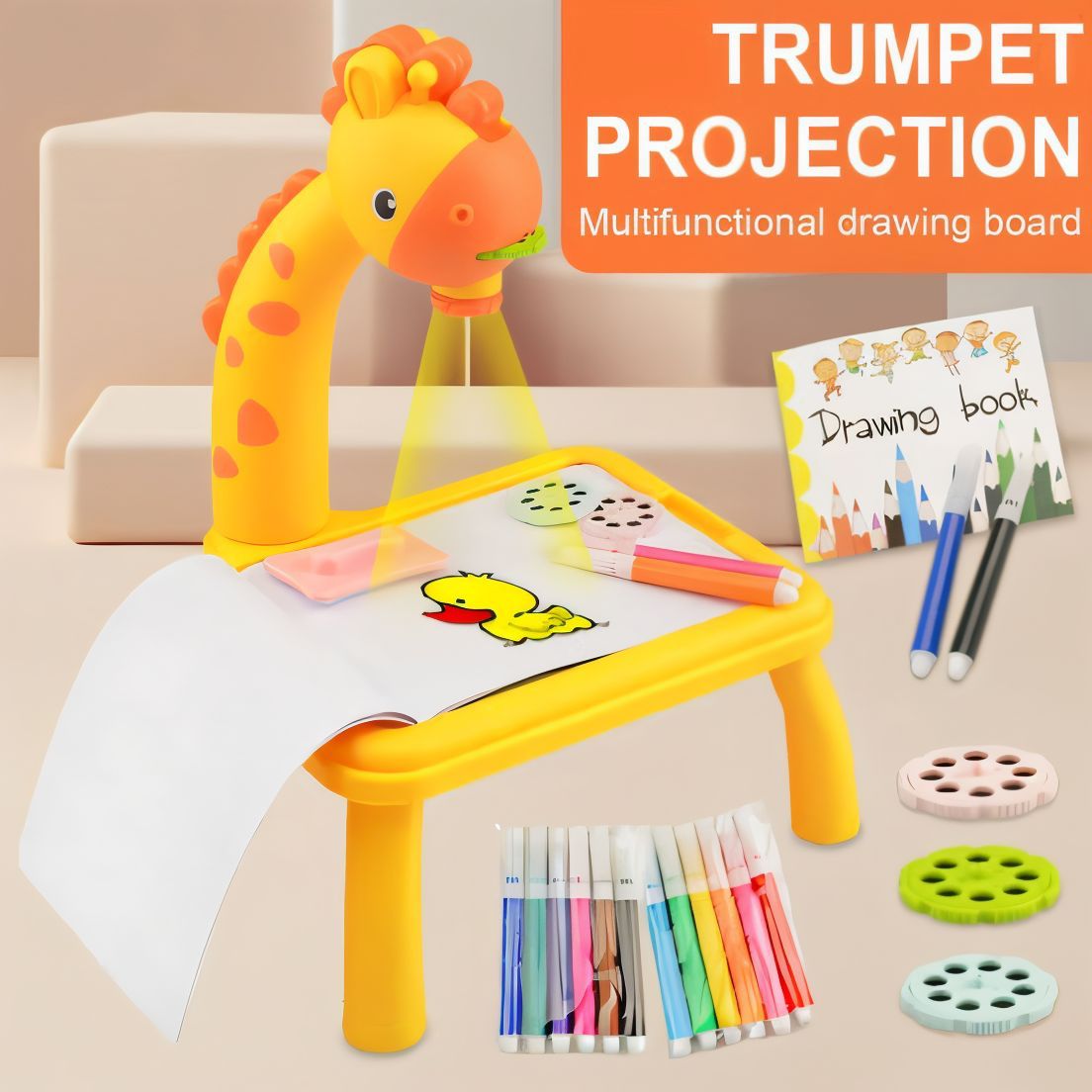 Kids Drawing Projector – Trace & Draw Art Sketch Machine