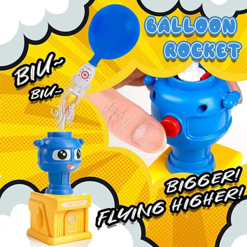 Car Balloon Air Power Toy – Balloon Launch Tower for Kids
