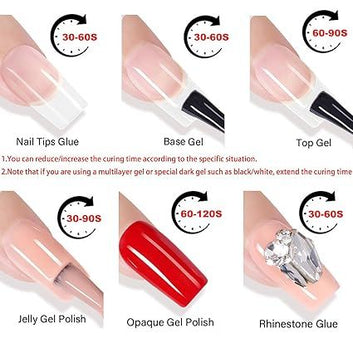 Mini UV LED Nail Lamp – Portable Gel Dryer